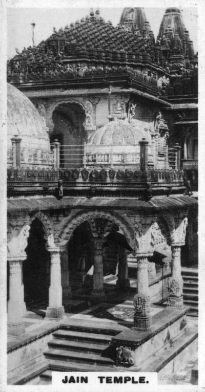 Chrám Jain, Ahmedabad, Indie, c1925 od Unbekannt