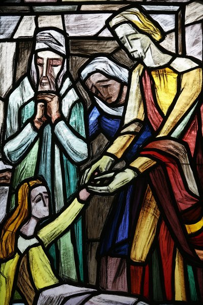 Vzkříšená dcera Jaire (Jairus nebo Jairos), Vídeň, Rakousko od Unbekannt