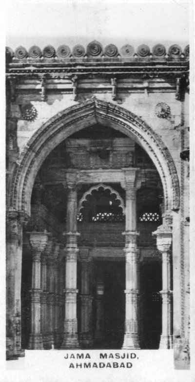 Jama Masjid, Ahmedabad, Gujarat, Indie, 1925 od Unbekannt