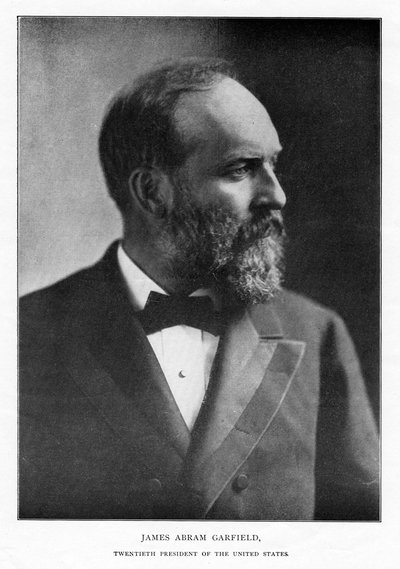 James Abram Garfield, 20. prezident Spojených států, c1881 od Unbekannt