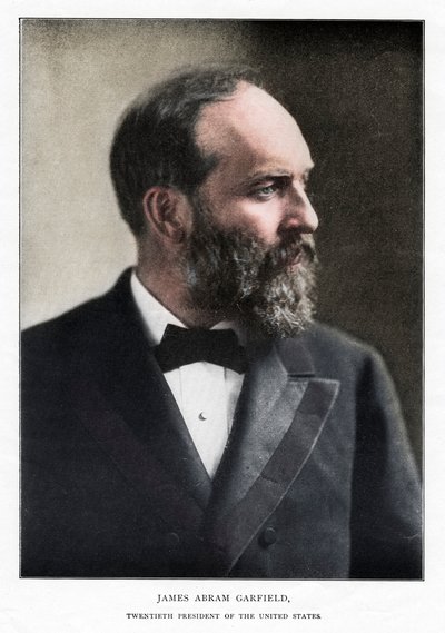 James Abram Garfield, 20. prezident Spojených států, c1881 od Unbekannt