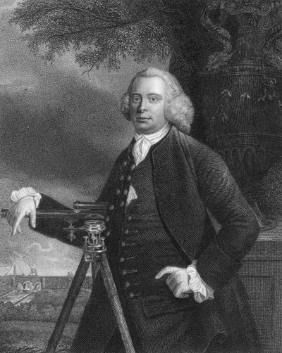 James Brindley, anglický stavební inženýr a stavitel kanálů, c1770 1835 od Unbekannt