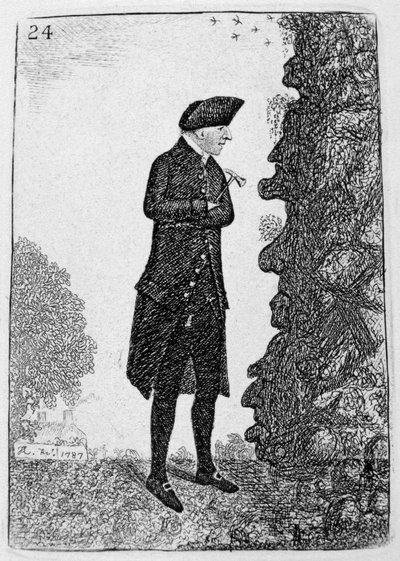 James Hutton, skotský geolog, 1787 1877 od Unbekannt