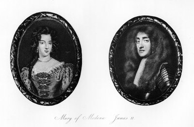 Jakub II a Marie z Modeny, 1907 od Unbekannt