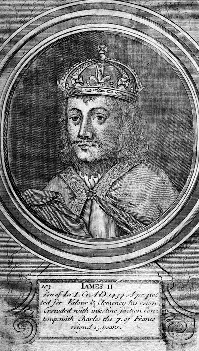 Skotský Jakub II od Unbekannt