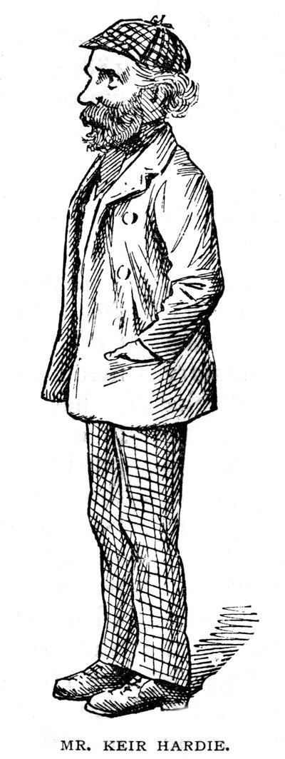 James Keir Hardie, britský odborář a labouristický politik narozený ve Skotsku, 1903 od Unbekannt