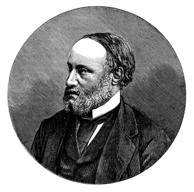 James Prescott Joule, anglický fyzik, 1876 od Unbekannt