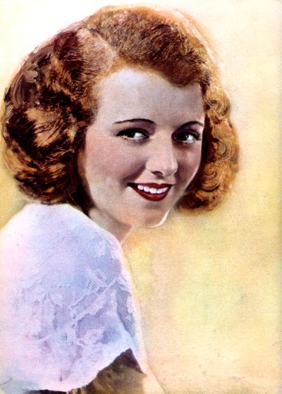 Janet Gaynor , americká herečka, 1934-1935 od Unbekannt