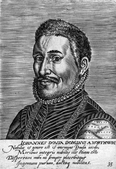 Janus Dousa 1545-1604, holandský státník, historik, básník a filolog od Unbekannt