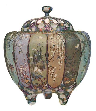 Japonská kadidelnice - Cloisonné ware, 1914. od Unbekannt