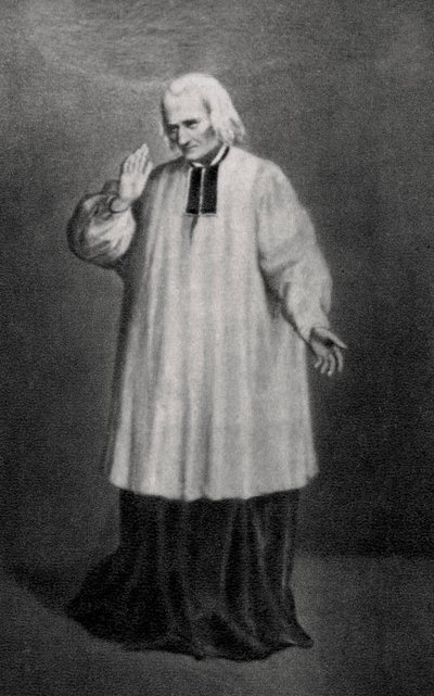 Jean-Marie Vianney, Cure dArs, francouzský kněz, 1858 od Unbekannt