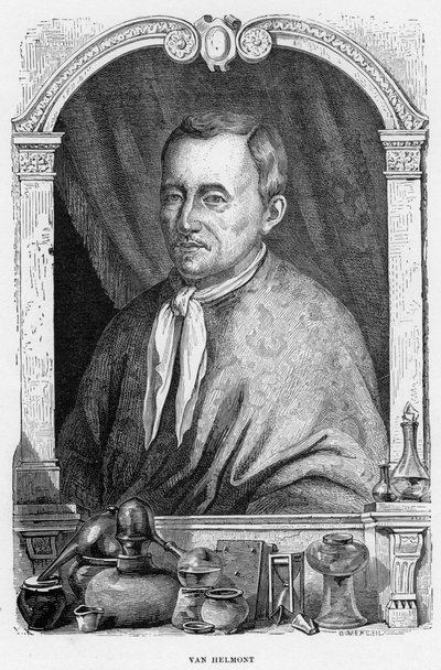 Jean Baptiste von Helmont , belgický lékař a chemik, 1870 od Unbekannt