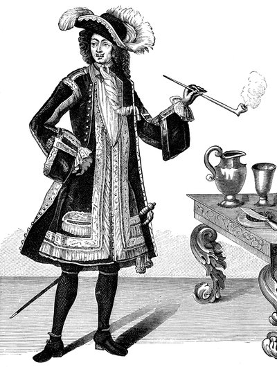 Jean Bart nebo Barth 1651-1702, francouzský soukromník, c1690 od Unbekannt