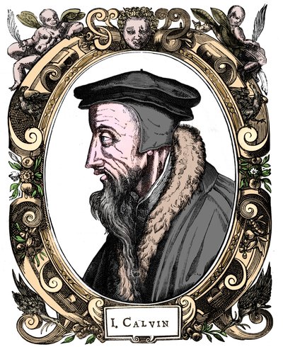 Jean Calvin, francouzský teolog, 1581 od Unbekannt