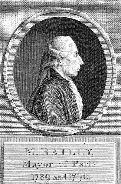 Jean Sylvain Bailly 1736-1793, francouzský astronom, spisovatel a politik od Unbekannt
