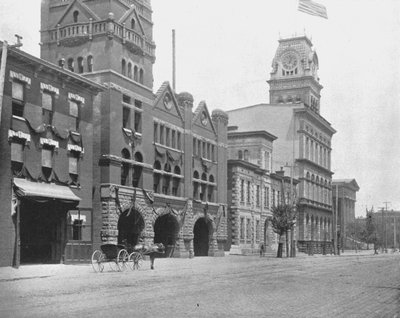 Jefferson Street, Louisville, Kentucky, USA, c1900. od Unbekannt