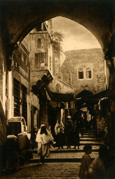Jeruzalém - David Street, c1918-c1939. od Unbekannt