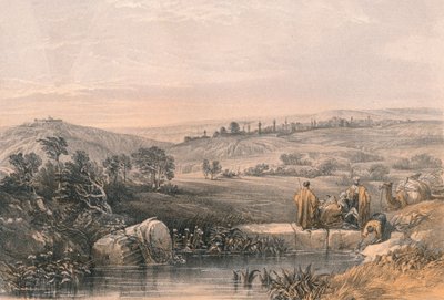 Jeruzalém ze severu, 1855. od Unbekannt