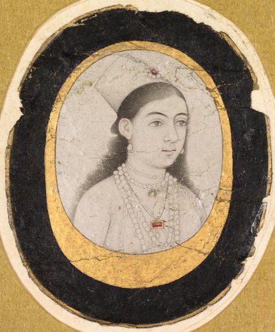 Jewel Portrét mladé dívky, c. 1660. od Unbekannt