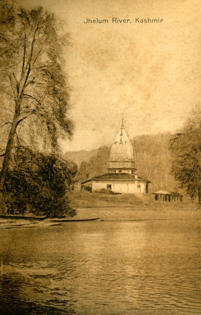 Řeka Jhelum, Kašmír, c1918-c1939. od Unbekannt