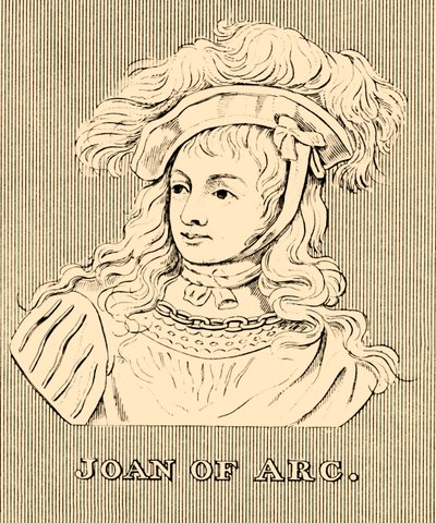 Johanka z Arku, c1412-1431, 1830. od Unbekannt