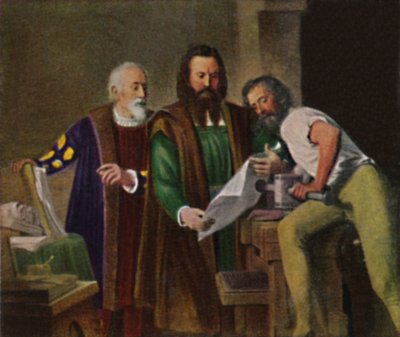 Johann Gutenberg 1400-1468, 1934. od Unbekannt