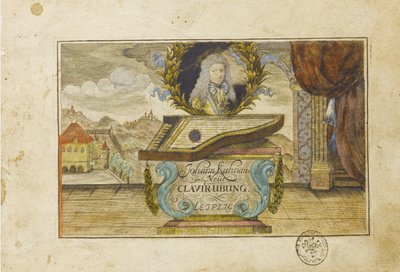 Cvičení Johanna Kuhnau New Clavier, 1689 od Unbekannt