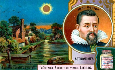 Johannes Kepler, německý astronom, c1900 od Unbekannt