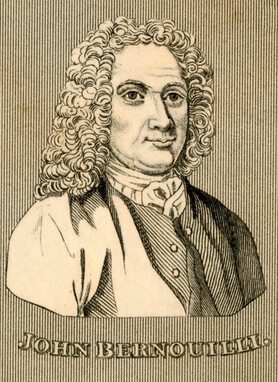 John Bernouilli, 1667-1748, 1830. od Unbekannt