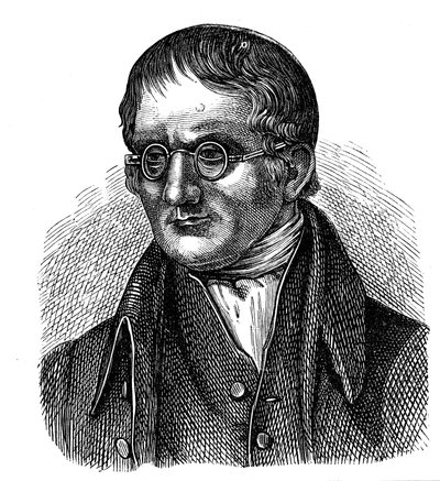 John Dalton, anglický chemik, 1881 od Unbekannt