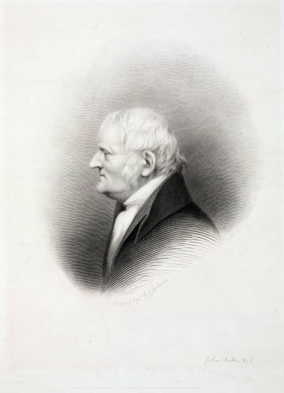 John Dalton, anglický chemik, počátek 19. století od Unbekannt