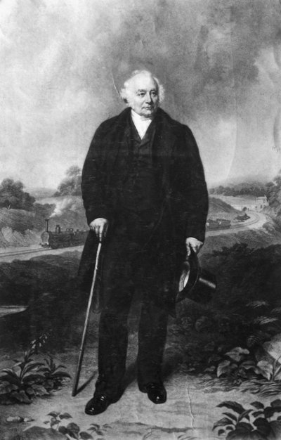 John Ellis, poslanec a předseda železnic, c 1850s od Unbekannt