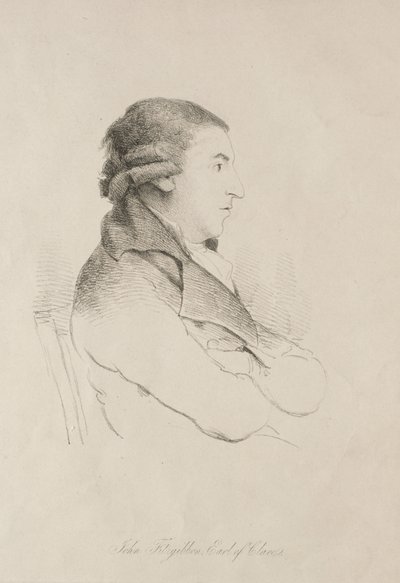 John Fitzgibbon, hrabě z Clare, počátek 19. století. od Unbekannt