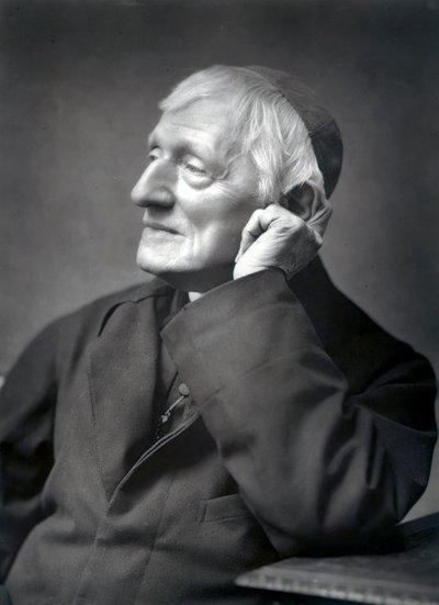 John Henry Newman, britský kardinál, konec 19. století od Unbekannt