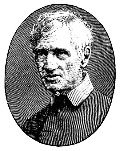 John Henry Newman ve stáří, britský učenec a teolog, 1879 od Unbekannt