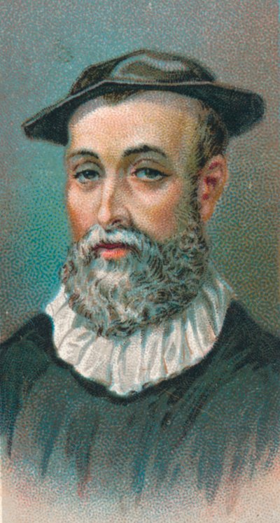John Knox c1514-1572, skotský náboženský reformátor, 1924 od Unbekannt