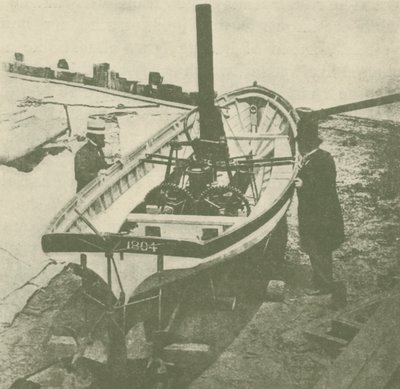 John Stevenss Twin-Screw Parník, postavený v roce 1804, c1930. od Unbekannt