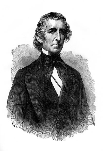 John Tyler, desátý prezident Spojených států, 1872 od Unbekannt