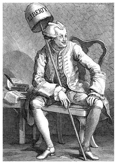 John Wilkes , anglický politik, 1763 1895 od Unbekannt