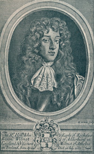 John Wilmot, hrabě z Rochesteru nar. 1648, zemř. 1680, 1907 od Unbekannt