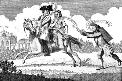 John of Gant nasedl, aneb Mars na své cestě..., 1747 od Unbekannt