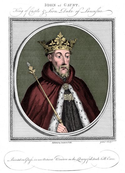 John z Gauntu, vévoda z Lancasteru 1340-1399 od Unbekannt