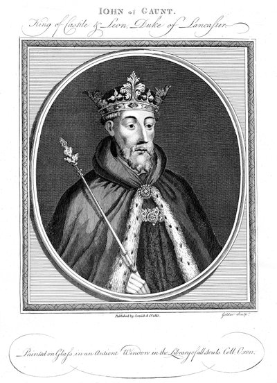John z Gauntu, vévoda z Lancasteru 1340-1399 od Unbekannt