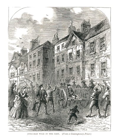 Jonathan Wild ve voze, 1878 od Unbekannt