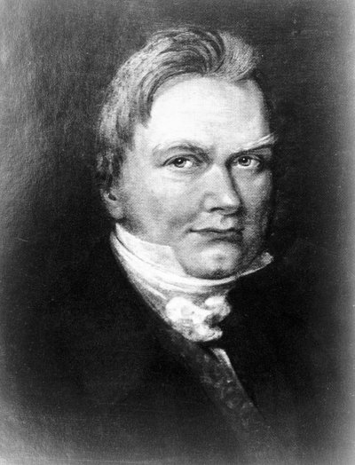 Jons Jacob Berzelius, švédský chemik, počátek 19. století od Unbekannt