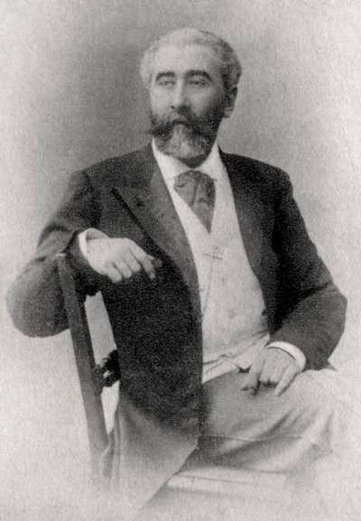 Jose-Maria de Heredia, kubánský narozený francouzský básník, 1902 od Unbekannt