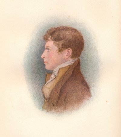 Joseph Gurney b1796, ve věku 20 let, c1816 od Unbekannt