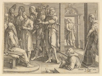 Kopie Joseph Telling His Dreams to Jacob, 1640-70. od Unbekannt