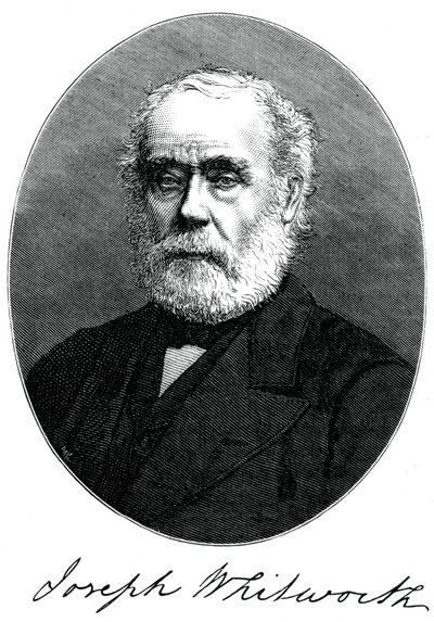 Joseph Whitworth, britský inženýr, podnikatel a vynálezce, c1880 od Unbekannt