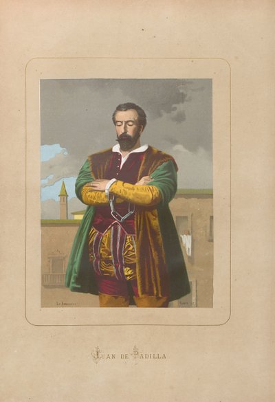 Jana z Padilly. Od: Slavní muži a ženy všech dob od Juana Landy, 1875-1877. od Unbekannt